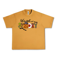 Peanut Butter Let's Get Spooky Urban Heavy Tee - CowhideDigitalArt