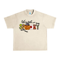 Sandshell Let's Get Spooky Urban Heavy Tee - CowhideDigitalArt