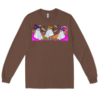 Chestnut cutes ghosts libbey glass Long Sleeve Tee - BundleAndBundleShop