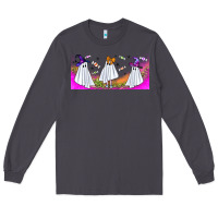 Smoke cutes ghosts libbey glass Long Sleeve Tee - BundleAndBundleShop