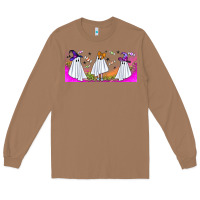 Toasted Coconut cutes ghosts libbey glass Long Sleeve Tee - BundleAndBundleShop