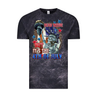 Cloud Black Dead inside but it's the 4th of July Vintage Tee - CowGirlArtShop