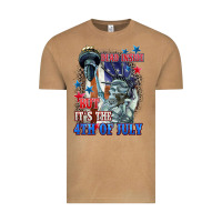 Vintage Camel Dead inside but it's the 4th of July Vintage Tee - CowGirlArtShop
