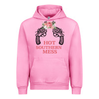 Fuchsia Pink Hot Southern Mess Urban Hoodie - Bettercallsaul