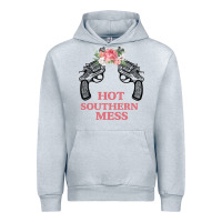 Heather Grey Hot Southern Mess Urban Hoodie - Bettercallsaul