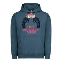 Pigment Midnight Navy Hot Southern Mess Urban Hoodie - Bettercallsaul
