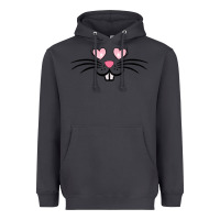 Smoke bunny face easter Heavyweight Hoodie - MaliasSmallBusiness