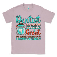 Lilac dentist make great flossophers Classic Tee - JahusDesignShop