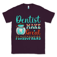 Plum dentist make great flossophers Classic Tee - JahusDesignShop