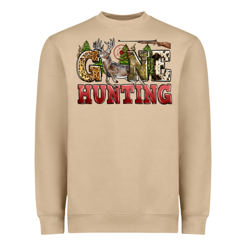 Gone Hunting Heavyweight Sweatshirt by Zillion Design Studio | Teevron