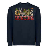 Navy gone hunting Heavyweight Sweatshirt - Zillion Design Studio
