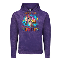 Cloud Purple just a girl who loves turtles Vintage Hoodie - texasbilliewilder