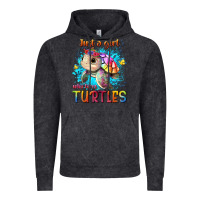 Vintage Black just a girl who loves turtles Vintage Hoodie - texasbilliewilder