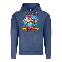 Vintage Denim just a girl who loves turtles Vintage Hoodie - texasbilliewilder