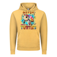 Vintage Mustard just a girl who loves turtles Vintage Hoodie - texasbilliewilder