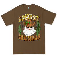 Cacao cowboy christmas santa Premium Tee - BarkalooDesign