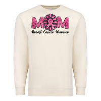 Sandshell Breast Cancer warrior mom Premium Sweatshirt - NancyCooperArtShop