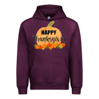 Mauve Wine Happy Thanksgiving Urban Hoodie - Bettercallsaul