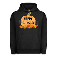 Pigment Black Happy Thanksgiving Urban Hoodie - Bettercallsaul