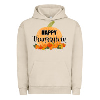 Pigment French Oak Happy Thanksgiving Urban Hoodie - Bettercallsaul