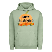 Pigment Oil Green Happy Thanksgiving Urban Hoodie - Bettercallsaul