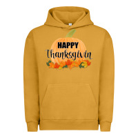 Pigment Peanut Butter Happy Thanksgiving Urban Hoodie - Bettercallsaul