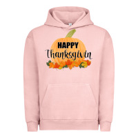 Pigment Salmon Happy Thanksgiving Urban Hoodie - Bettercallsaul