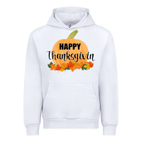 White Happy Thanksgiving Urban Hoodie - Bettercallsaul