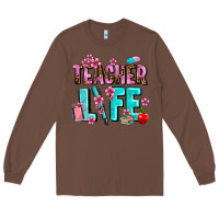 Chestnut teacher life Long Sleeve Tee - AdoDesignShop