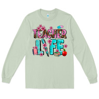 Matcha teacher life Long Sleeve Tee - AdoDesignShop