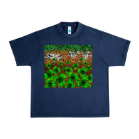 Navy St. Patrick's Day leopard cowhide tumbler Urban Heavy Tee - Neo Western