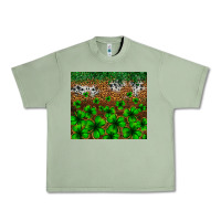 Oil Green St. Patrick's Day leopard cowhide tumbler Urban Heavy Tee - Neo Western