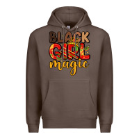 Coffee empowerment and pride design Premium Hoodie - LillyAllenDesigns