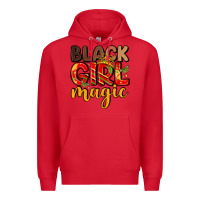 Red empowerment and pride design Premium Hoodie - LillyAllenDesigns