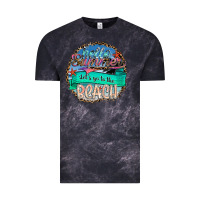 Cloud Black Hello Summer Let's Go To The Beach Vintage Tee - SublimationCraftShop