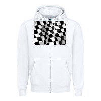 White race flag 3200x2400 Zipper Hoodie - AdoDesignShop