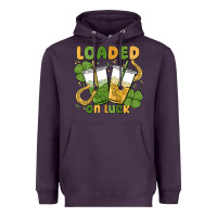 Plum loaded on luck Heavyweight Hoodie - MaliasSmallBusiness