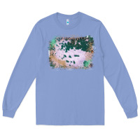 Colony Blue Western Green Cowhide Frame Long Sleeve Tee - Bettercallsaul