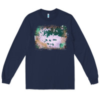 Navy Western Green Cowhide Frame Long Sleeve Tee - Bettercallsaul