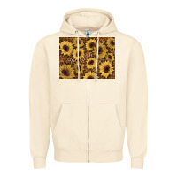Sandshell sunflower leopard background 3200x2400 Zipper Hoodie - AdoDesignShop