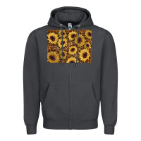 Smoke sunflower leopard background 3200x2400 Zipper Hoodie - AdoDesignShop