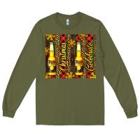 Army Green beer bottle for christmas Long Sleeve Tee - AdoDesignShop