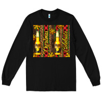 Black beer bottle for christmas Long Sleeve Tee - AdoDesignShop