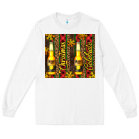 White beer bottle for christmas Long Sleeve Tee - AdoDesignShop