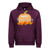 Mauve Wine Happy Thanksgiving Urban Hoodie - Bettercallsaul