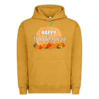 Pigment Peanut Butter Happy Thanksgiving Urban Hoodie - Bettercallsaul