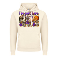Vintage Artic i'm just here for the snacks basketball Vintage Hoodie - Zillion Design Studio