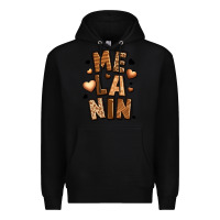 Black melanin Premium Hoodie - LillyAllenDesigns