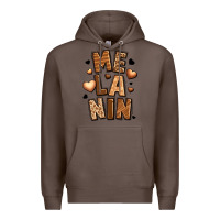 Coffee melanin Premium Hoodie - LillyAllenDesigns