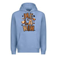 Colony Blue melanin Premium Hoodie - LillyAllenDesigns